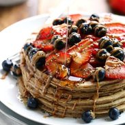 A picture of Cinnamon Whole Grain Power Pancakes