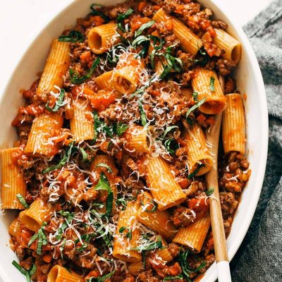 A picture of Spicy Sausage Rigatoni
