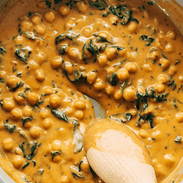 chickpea curry.