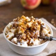 A picture of Brown Sugar Apple, Wheat Berry, & Yogurt Parfaits