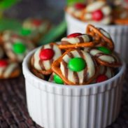 Holiday Pretzel Bites