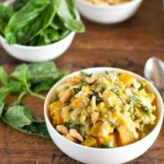 Thai Basil Coconut Lentils