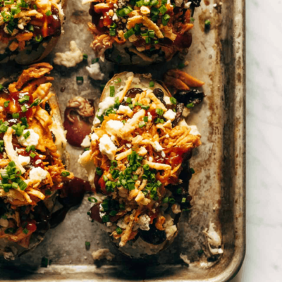 A picture of Loaded BBQ Baked Potatoes