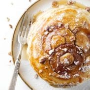 Old Fashioned Whole Wheat Apple Pancakes