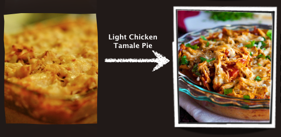 Food Photography Before and After.